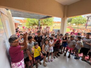 São Judas inaugura banheiros com recursos da Festa das Nações